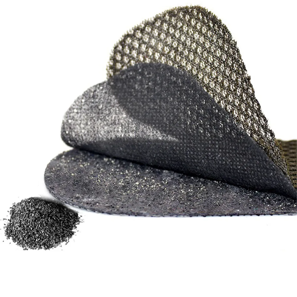 Deodorant Foot Insoles Bamboo Charcoal Insert Light Weight Mesh Breathable Shoe Pad Insert Suction Perspiration Insole 1 Pair