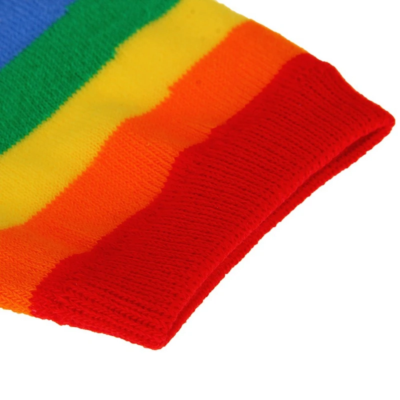 

Pair Colorful Stripes Baby Toddler Kids Children Leg Warmers Leggings Socks