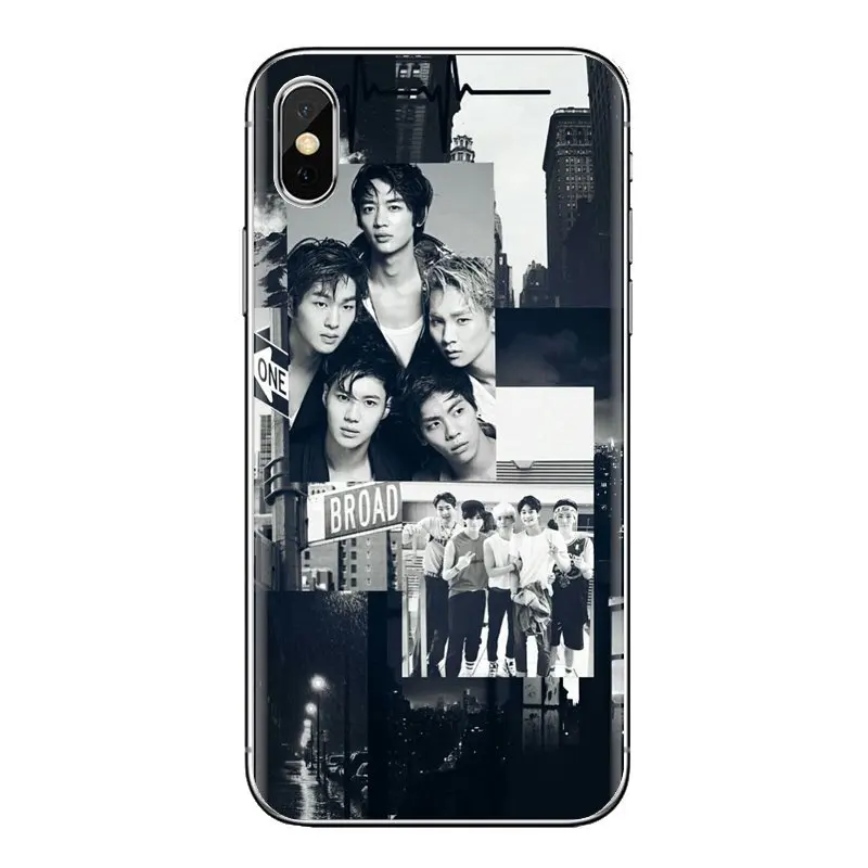 Мягкие прозрачные чехлы для Xiaomi Redmi 4 3 3S Pro mi 4i 4C 5 5s Max Note 2 SHINee KPOP Boy group |