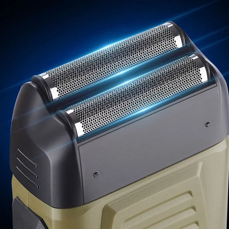 Беспроводной Мощный бритвенный станок для сухого и влажного бритья волос |