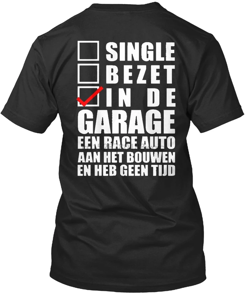 

Men T Shirt Single bezet vin de garage shirt Women T-Shirt