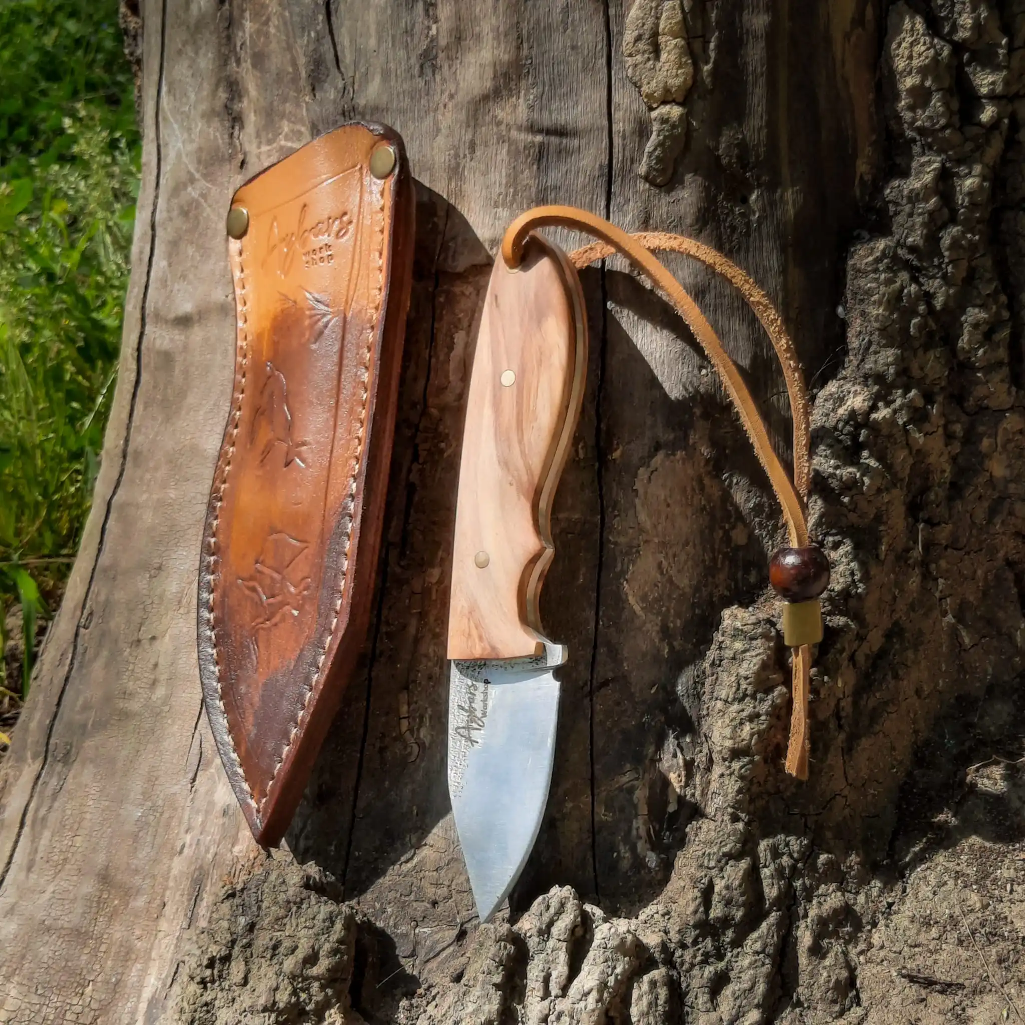 

Охотничий нож YUTPA Pocket N690 для выживания в дикой природе с фиксированным клинком, тактический инструмент для кемпинга, EDC, оливковая рукоятка, ...