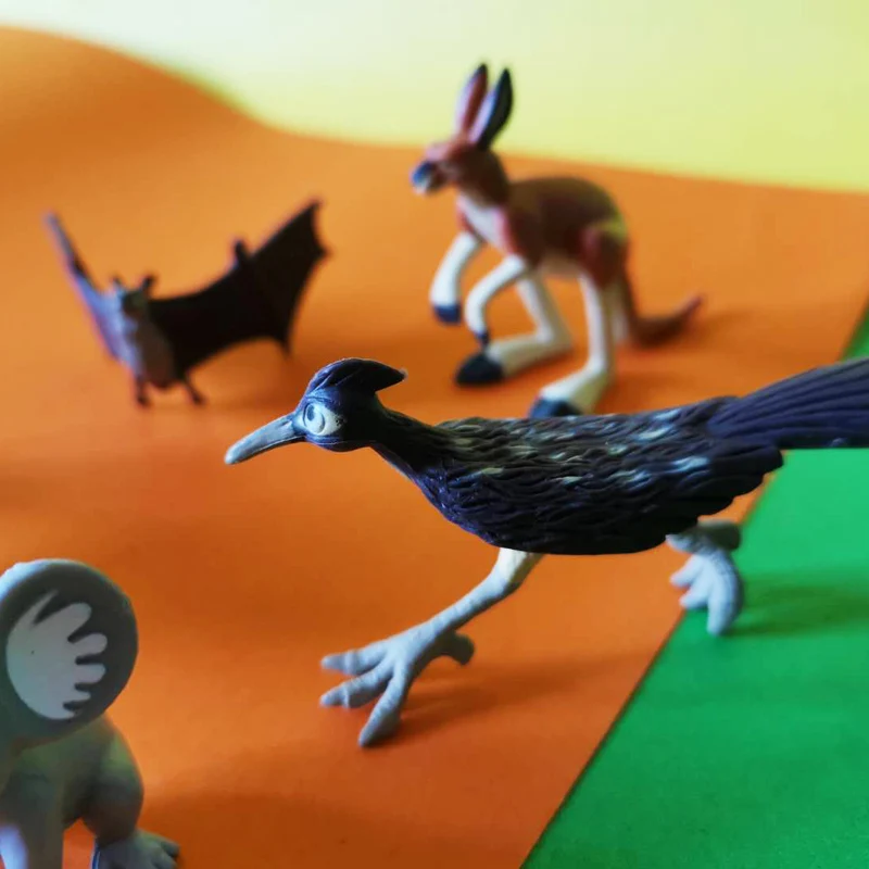 Лев коала кенгуру летучая мышь miniatures/Сказочный Садовый Гном/Террариум с мхом