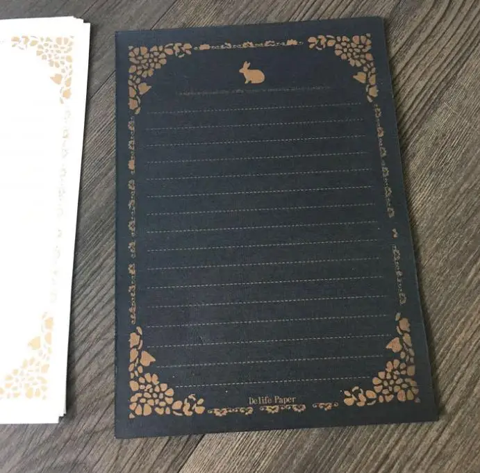 8 шт./компл. бумага для письма в винтажном европейском стиле с надписью Love Kraft