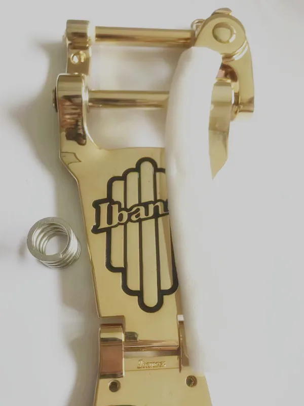 1 комплект Золотая гитара Запчасти оригинальные IBZ BG-FA Bigsby Стиль гитара тремоло хвостовой