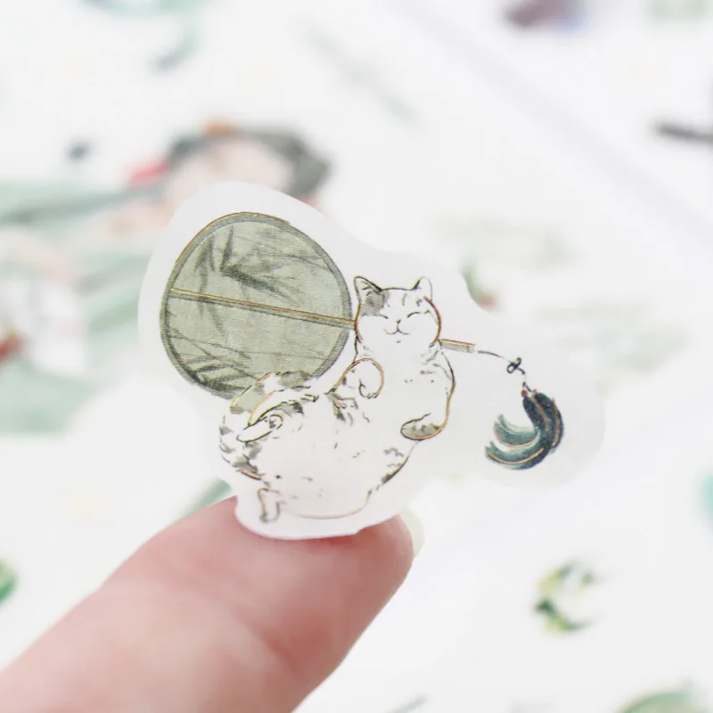 1 компл./упак. цветы Тотем памятки наклейки пакет разместил его Kawaii планировщик