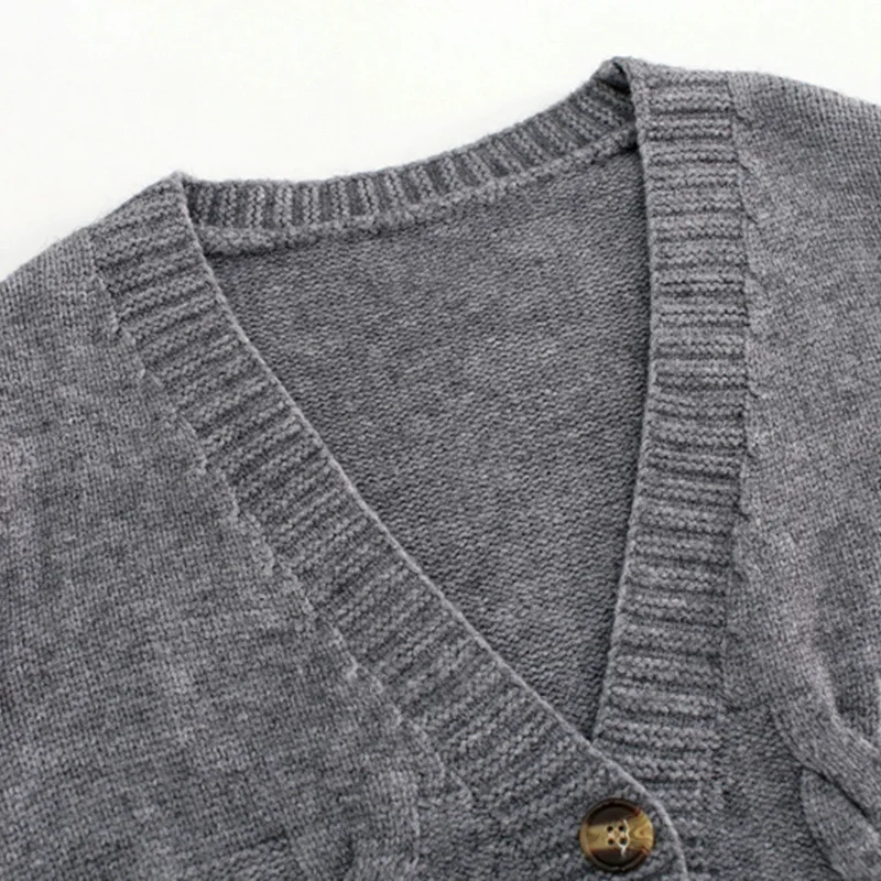 

Short Style High-waisted Slim Plastic Sweater Women 2021 Spring New Single-breasted Knitted Cardigan Twist Small Jacket