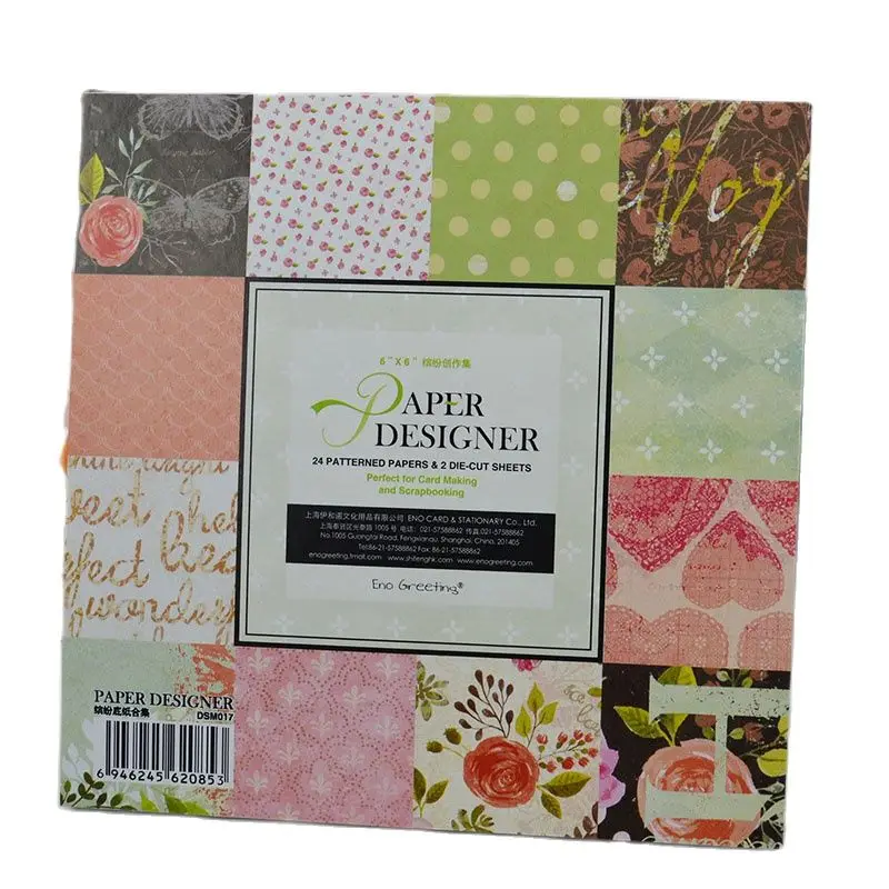 Квадратная бумага для рукоделия 6 дюймов идеально подходит - Цена: 4.99