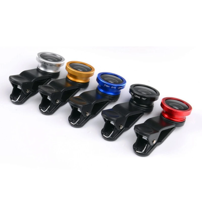 Объектив Fish для телефона универсальная фотокамера широкоугольный макрообъектив