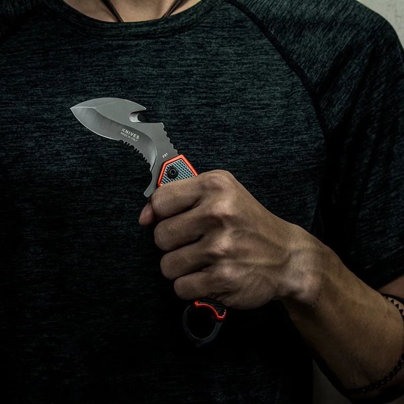 Нож-коготь скорпиона карманный керамбит для кемпинга и выживания в джунглях CS GO