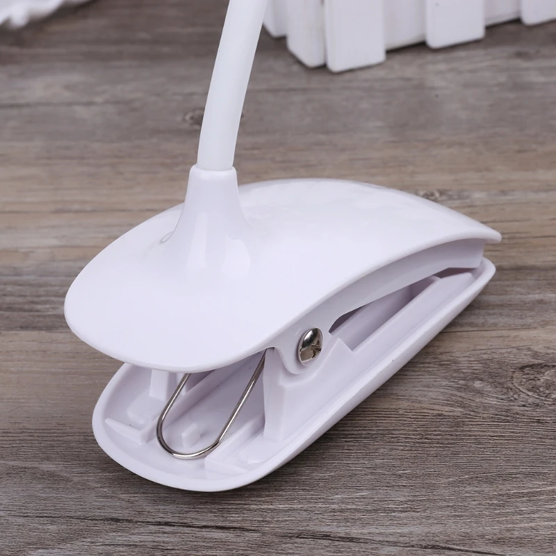 Гибкая лампа для чтения с сенсорным датчиком 18 светодиодный USB настольная