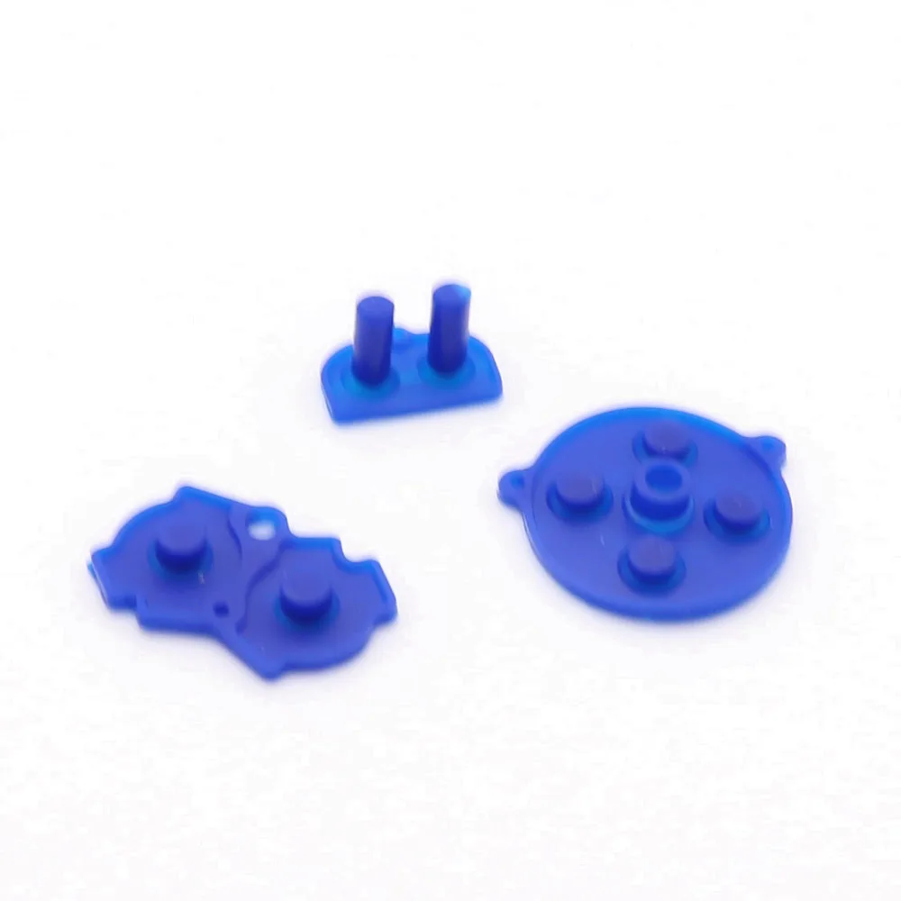 20 наборов для Gameboy Advance проводящая резиновая прокладка кнопок зеркальная замена