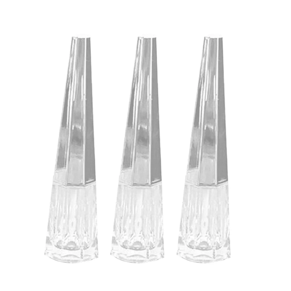 3 шт DIY пустой блеск для губ трубки контейнер пластик ПЭТ прозрачный бальзам в