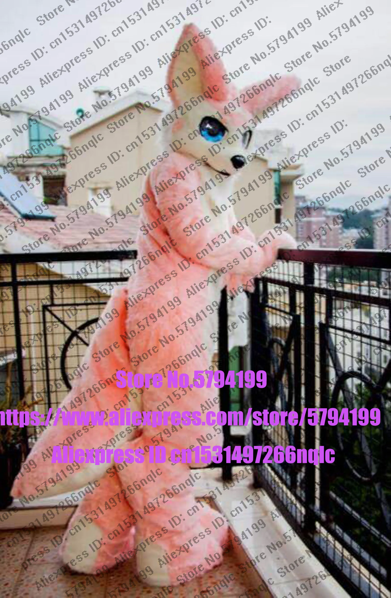 Customized Available REAL PHOTO dx0010 head CAT full sets husky dog Suit fursuit Costume fox Party Carnival Gift | Тематическая