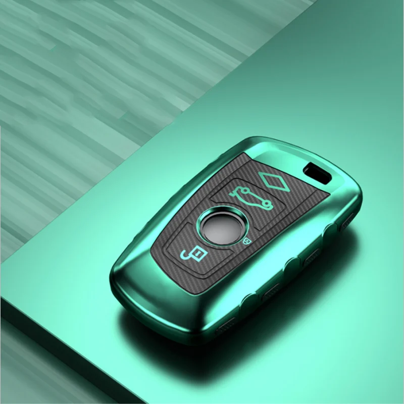 Универсальный чехол из углеродного волокна для автомобильных ключей BMW новинка 1