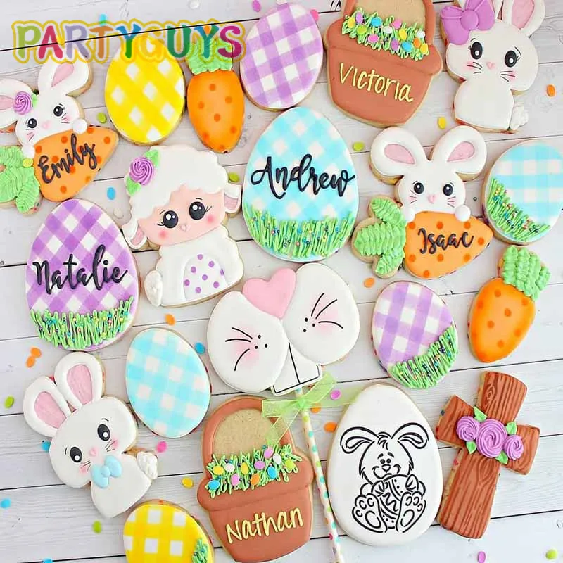 6 шт./10 шт. весенний Пасхальный резак для печенья набор из нержавеющей стали