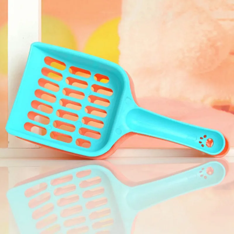 

Useful Cat Litter Shovel Cat Sand Cleaning Plastic Scoop Products Toilet For Dog Food Spoons Pet Cleanning Tool