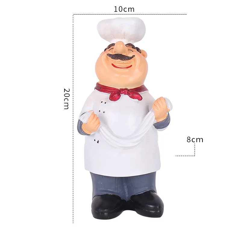 

American Country Style Creative Home Furnishing Decor Cake Shop Chef Decoration Bedroom Accessories Room Supplies Figurines