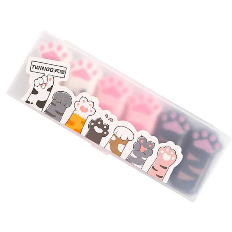 

6 Pcs/lot Lovely Cat Claw Correction Tape for Kids Students Corrector Stationery Gift Correction Strape School Office Supplies