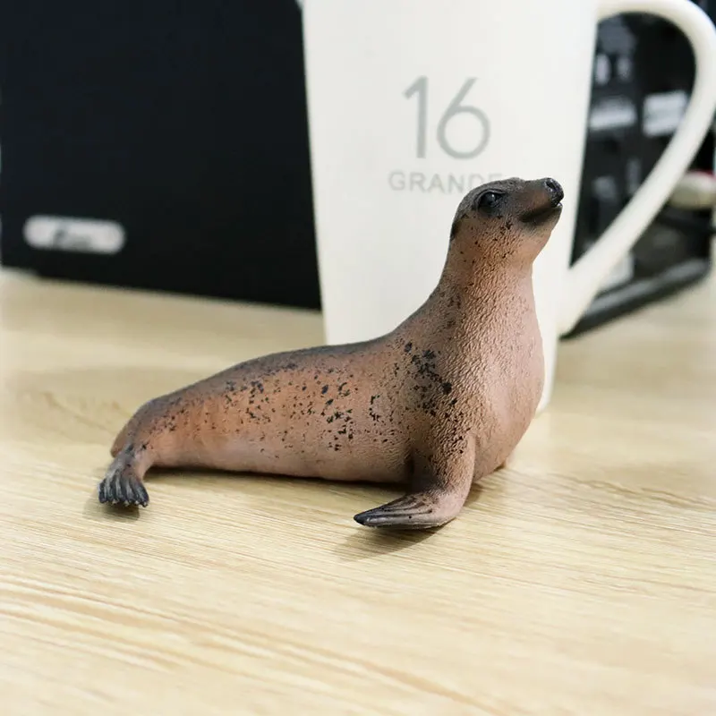 Фигурки морских львов фигурки животных коллекционные игрушки морские животные