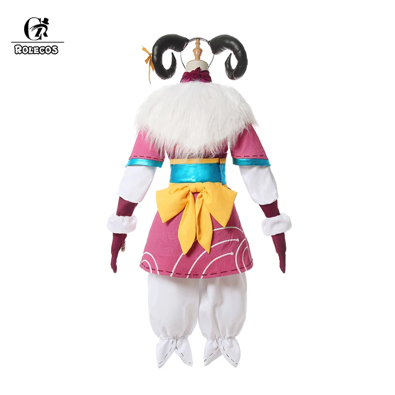 ROLECOS игры Лига Легенд Дух цветок родственных Костюмы для косплея костюмы Для