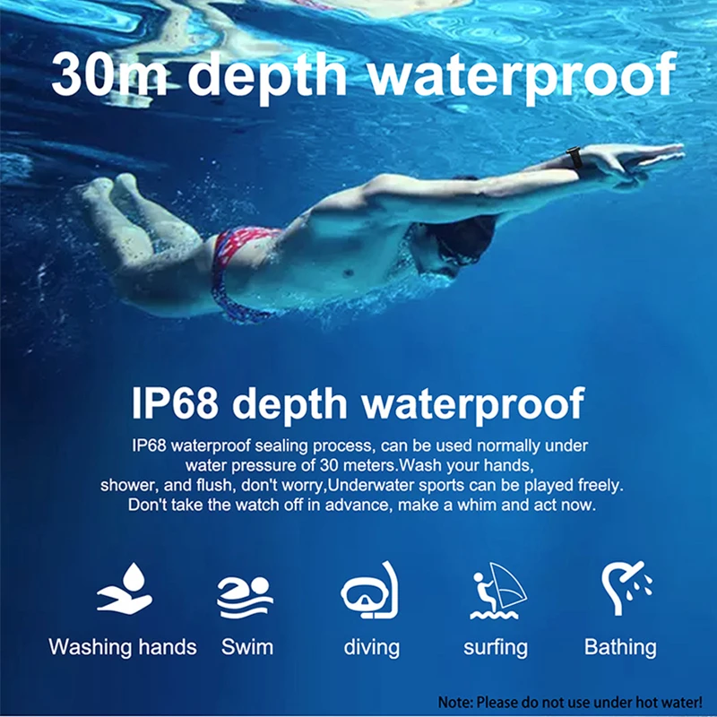 Fashion Sports Smart Watch Bracelet Heart Rate Monitoring Compass Display Waterproof Intelligent Clock Wristwatches Android IOS |