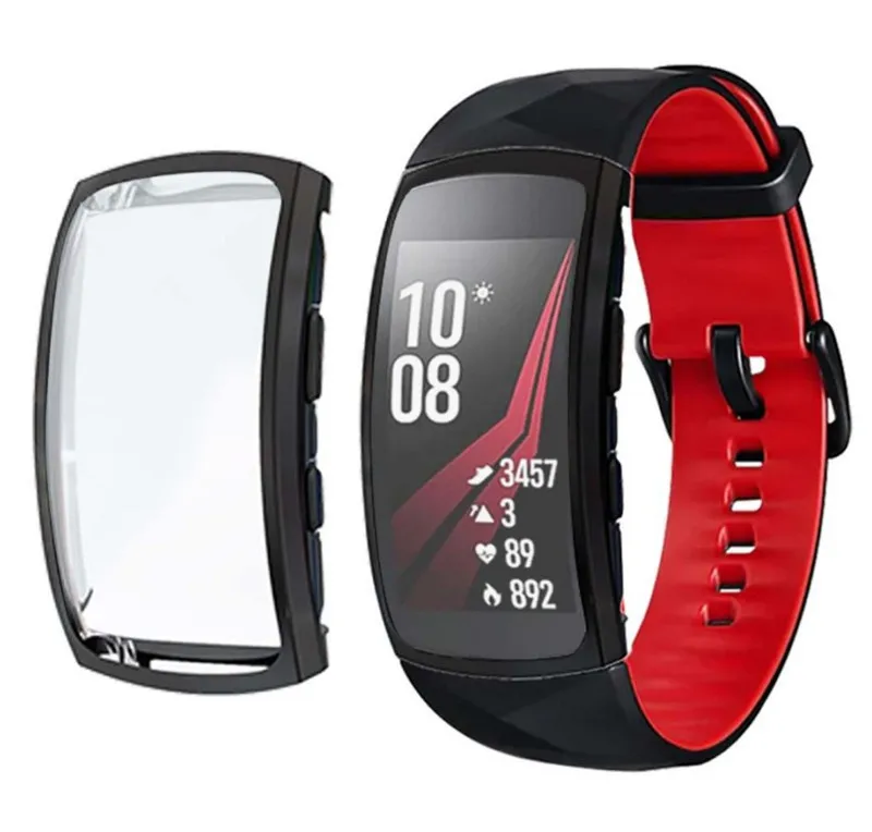 ТПУ оболочка мягкий чехол протектор для samsung gear fit2 pro Чехол умный браслет прозрачный защитный чехол s Аксессуары SM-R365 чехол s