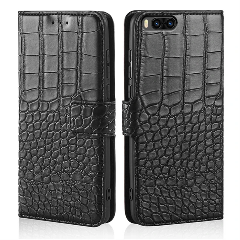 Флип-чехол для Xiaomi Mi 6 M6, чехол с крокодиловой текстурой, кожаный чехол-накладка для Xiaomi Mi 6 m6 XiaomiMi6 M 6 xiaomiM6 mi6, чехлы для телефонов