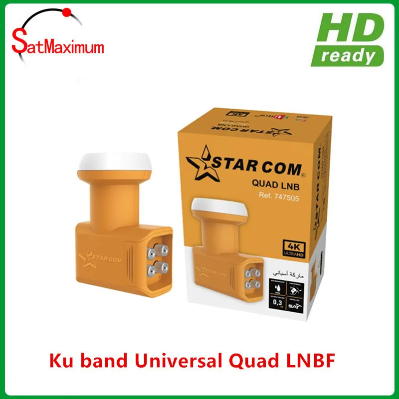 Универсальный LNB на четыре выхода LNC левой кнопкой мыши 0.1dB цифровой Full HD HDTV|lnb quad|lnb