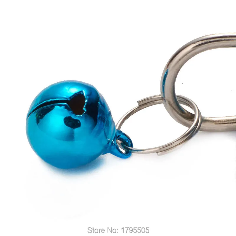 

100pcs Colorful Pet Dog id tag Collar Harness Leash Soft Walking Harness Lead Colorful Return home plate cat Anti-lost id tag