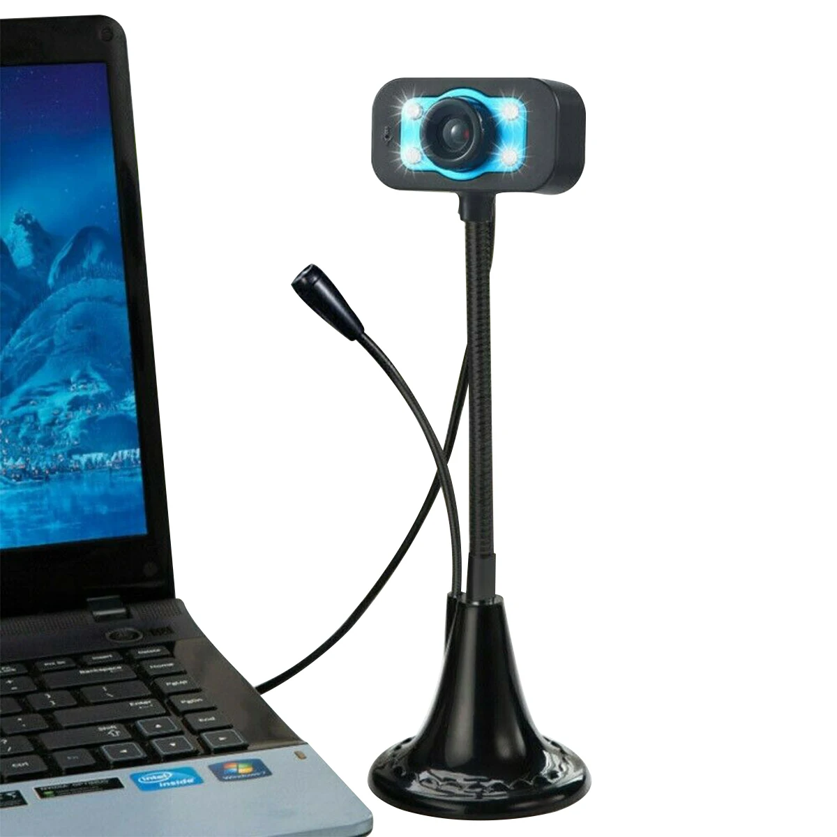 

480P HD Digital Webcam Camera USB 2.0 Adjustable Angle Web Cam With Microphone For PC Laptop Computer Desktop