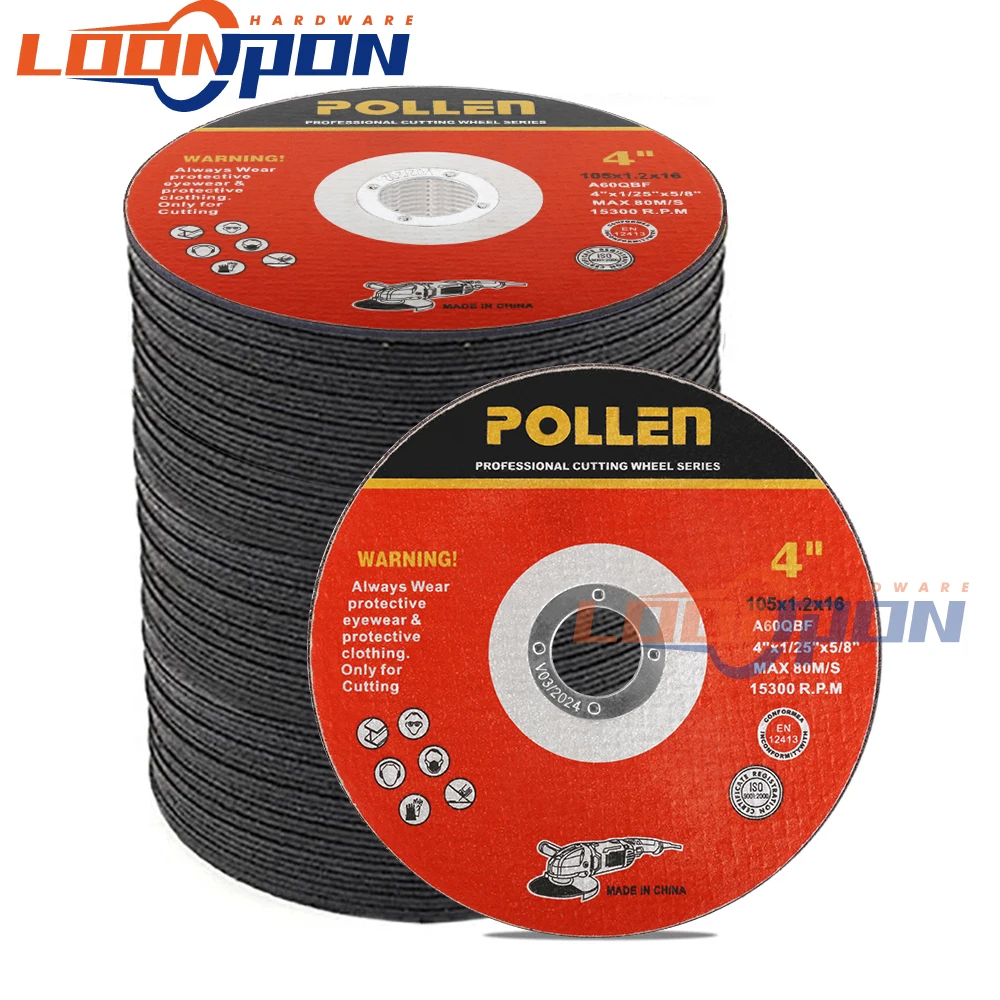 4inch Metal Cutting Wheel Resin Cutting Angle Grinder Disc Ultrathin for Metal Iron Stainles Steel Grinding Blade Cutter 5-50Pcs