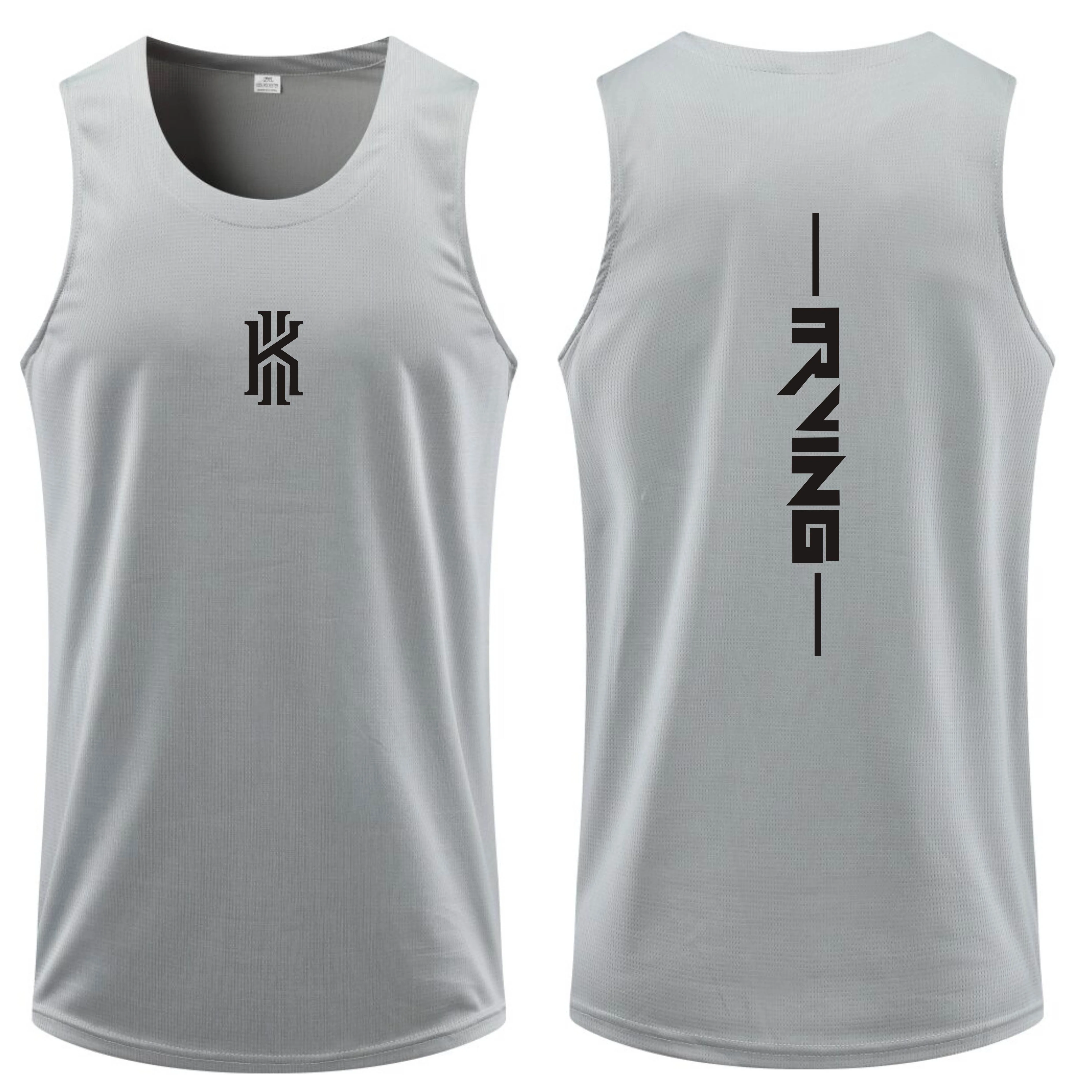 

2021 New Compression Tights Gym Tank Tops Quick Dry Sleeveless Sports Shirt Men Fitness Clothing Summer Cool Men's Running Vests