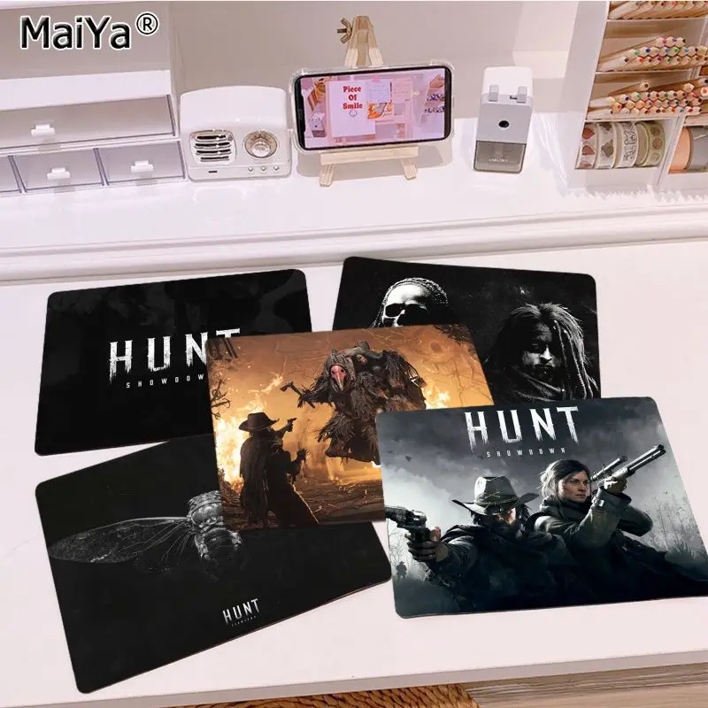 

Funny Hunt Showdown Laptop Computer Mousepad Smooth Writing Pad Desktops Mate gaming mouse pad