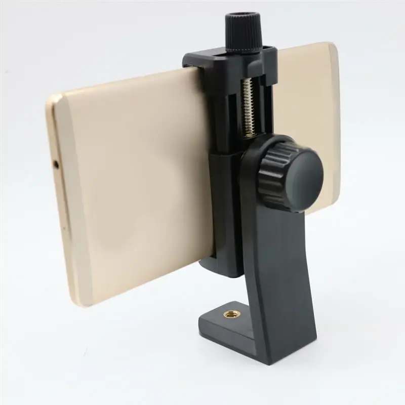 

Mobile Phone Holder Tripod Mount Adapter Cellphone Bracket Stand 360 Degree Adjustable Clip for samsung moblie phones Stand