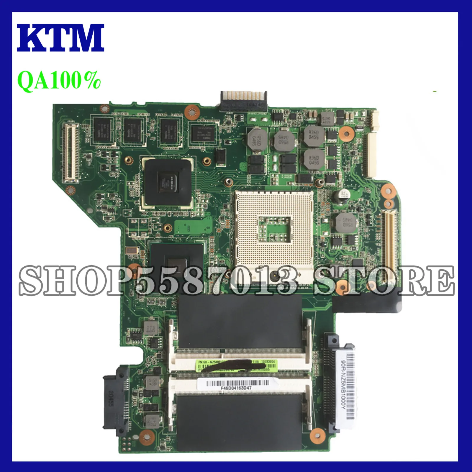 

KEFU U53JC Motherboard For ASUS U53JC Laptop Motherboard original new Motherboard U53JC REV2.1 Test