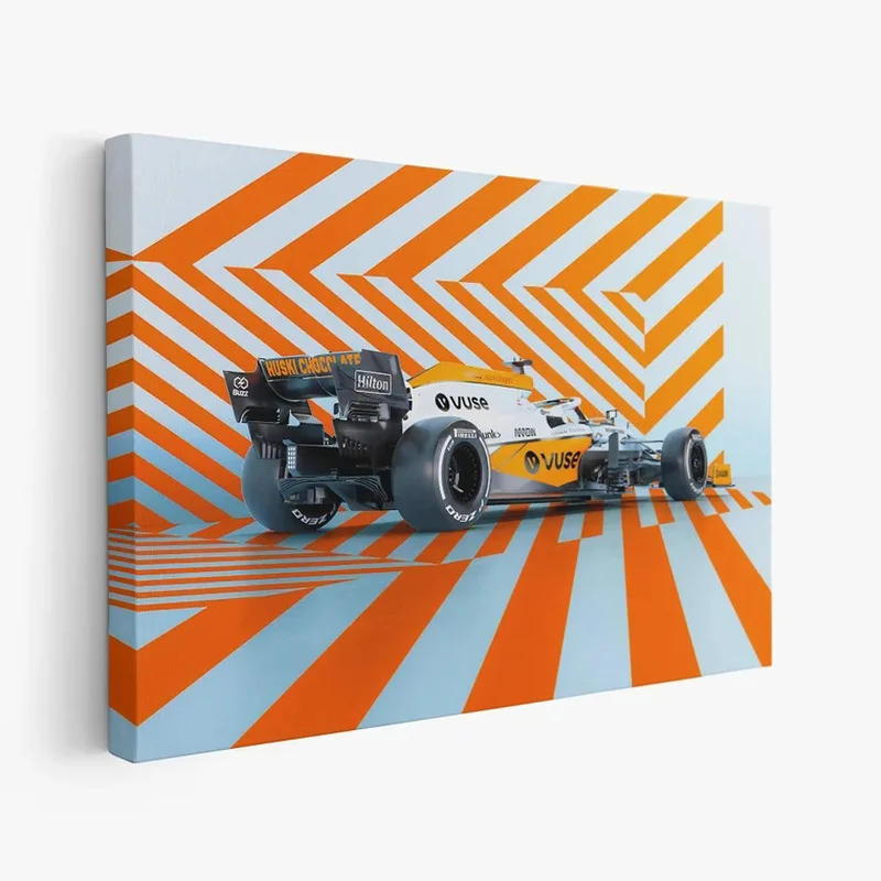 Картина на холсте с принтом Формула 1 Ф1 для гостиной Современный домашний декор |