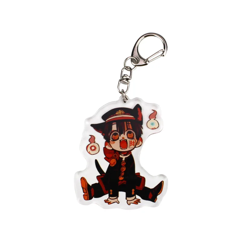 

Floor binding youth huazijun surrounding animation acrylic HD double-sided key chain Ningning huazijun pendant