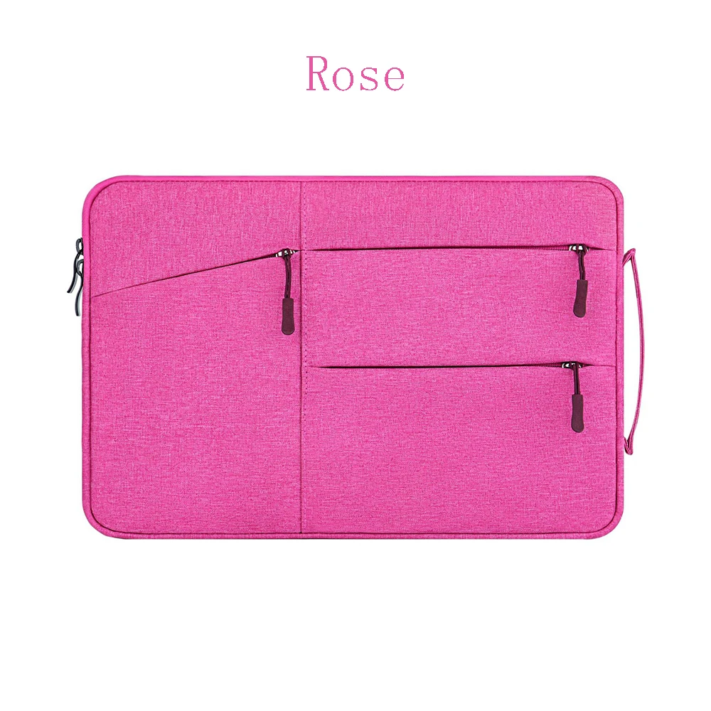 Rose Обновленная сумка нейлоновая сумка для ноутбука lenovo hp чехол для ноутбука Macbook Air retina Pro 12 13 15 унисекс рукав для Xiaomi - Цвет: Rose