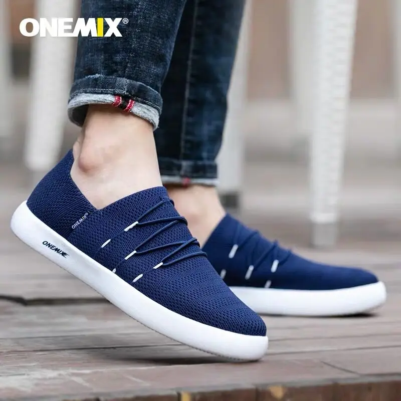 Женские и мужские спортивные кроссовки ONEMIX дышащие сетчатые для бега прогулок