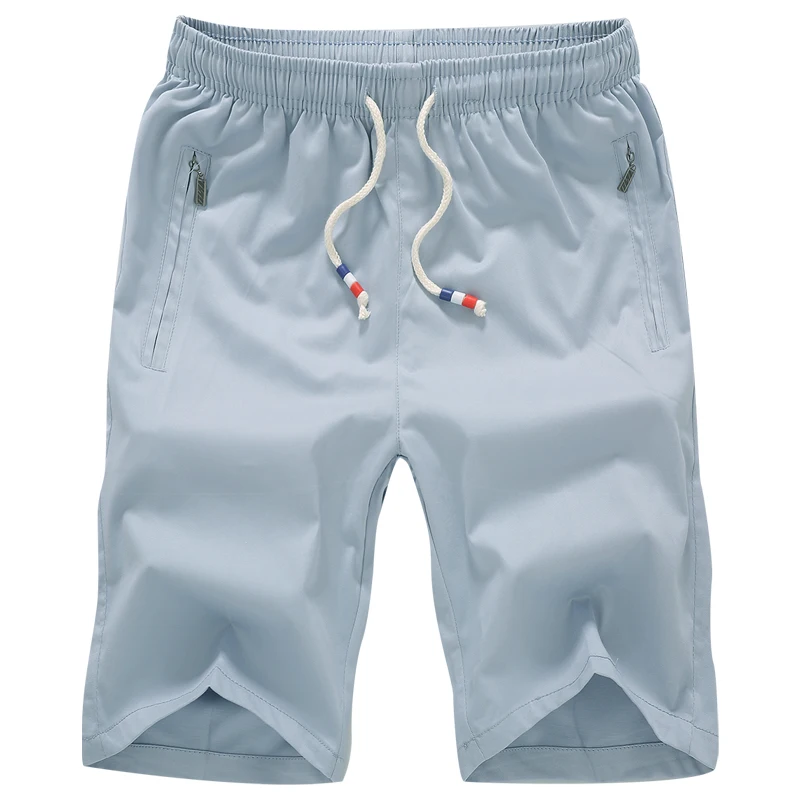 2020 Мужские шорты новые летние мужские модные однотонные повседневные Бермуды