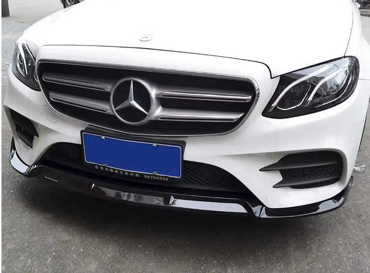 Для Benz W213 ABS задний бампер рассеиватель протектор для 2016 2018 e класс Корпус