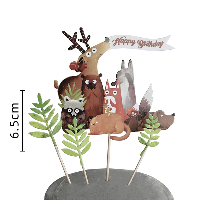 Женский еж тигр Лев растение улитка вечеринка в честь Дня Рождения для мальчиков