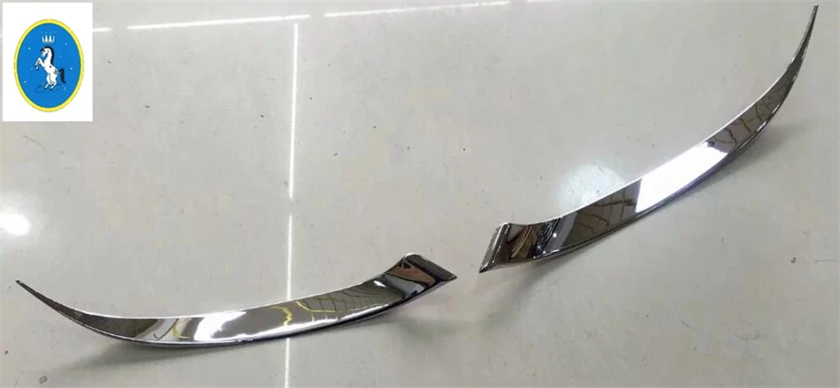 Yimaautotrims авто аксессуары передние фары лампа век брови украшения полосы крышка отделка Подходит для Mazda 2 Demio