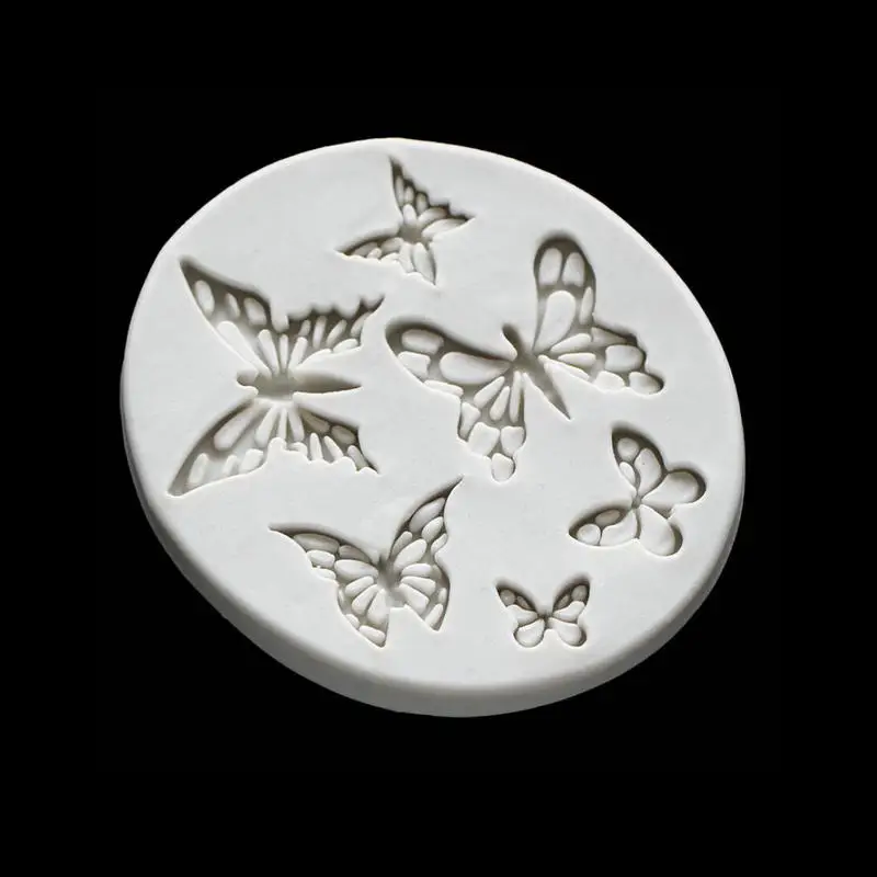 Мини бабочки кабошоны силиконовые формы Сделай Сам Подвески из смолы украшения