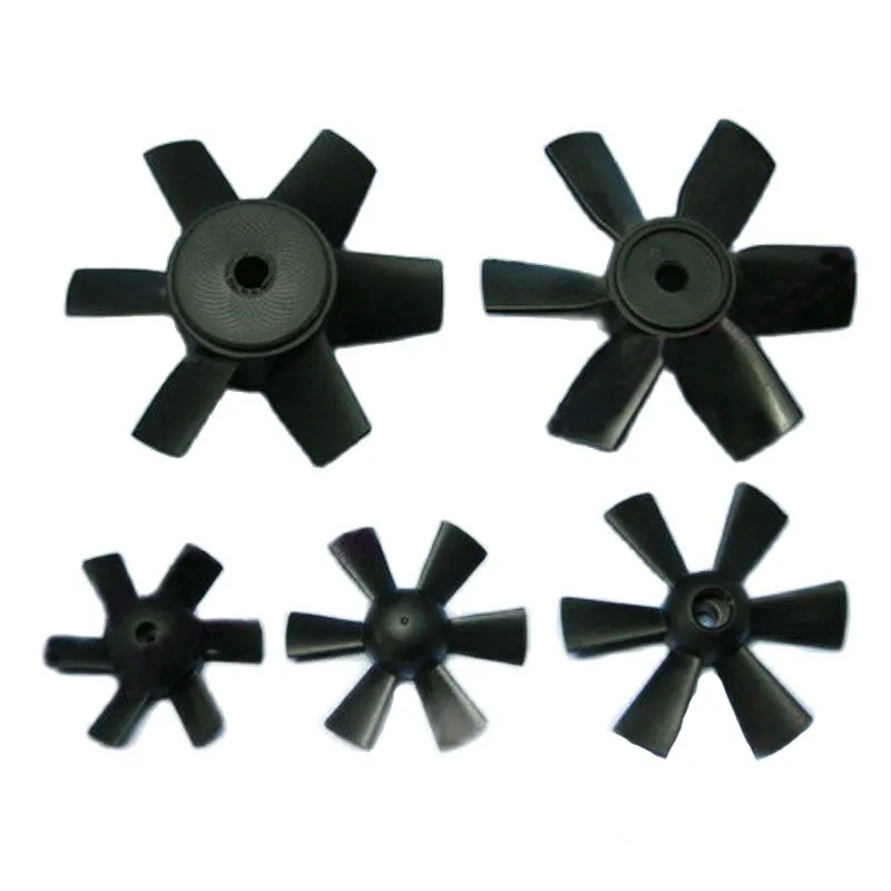 

1pcs Diameter 50mm 55mm 65mm 89mm Plastic Fan Blade 6-blade Ducted Propeller 1.97" 2.17" 2.56" 3.5" CW Paddle for RC Airplane