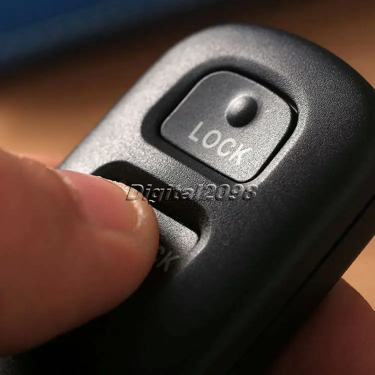 Yetaha 3 кнопочный замок + Разблокировка чехол для ключей с функцией паники запасной