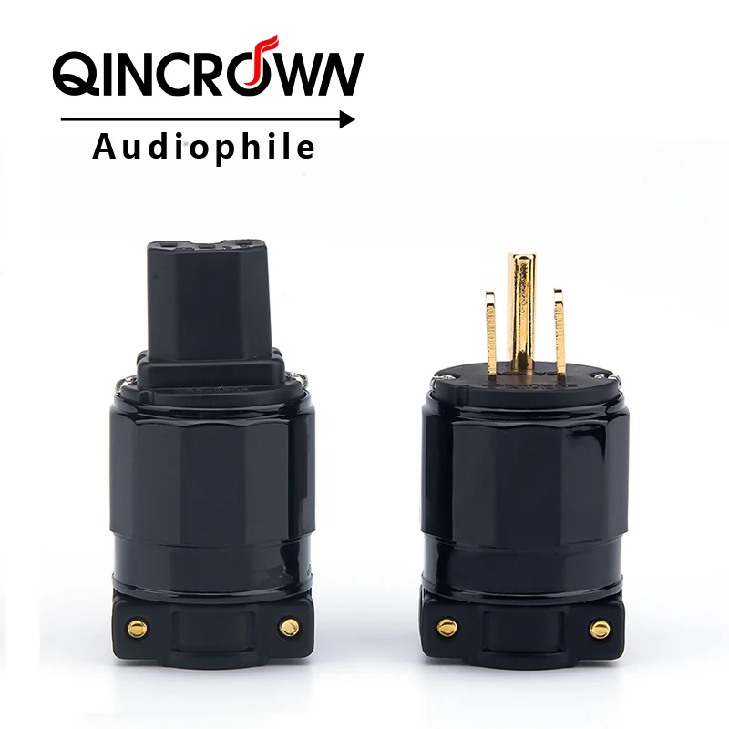 

FI-E11(G) /FI-11-N1(R) Power plug Rhodium end Schuko-Stecker IEC 15A/125V 16A/ 250V MATIHUR
