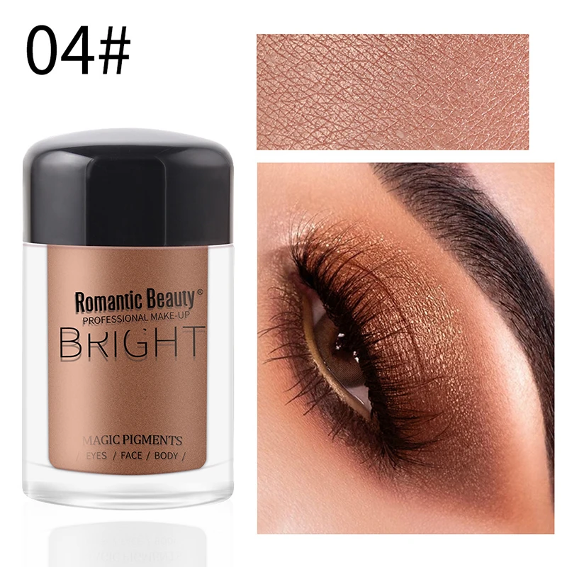 

12 Colors Romantic Beauty Smoky Eyeshadow Colorful Shimmer Powder Eyeshadow Makeup Shiny Glamorous Eyeshadow Cream Eyes Makeup