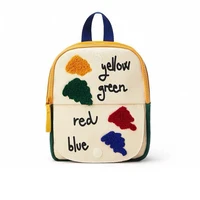 children mini bag stitching flip school bag personality shoulder bag boys girls fun small color kindergarten zipper backpack